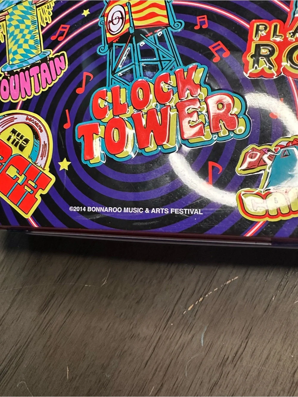 Collector Tin - 2014 Bonaroo Music Festival funtimes tin
